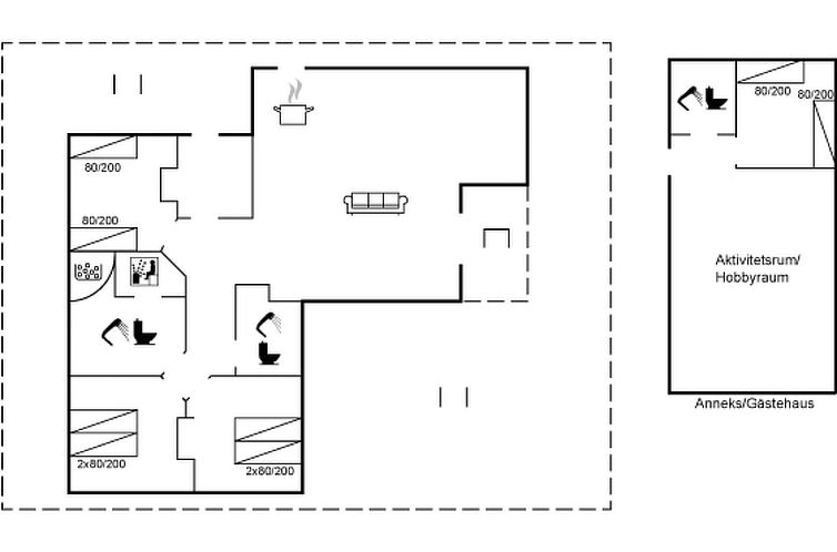 Vakantiehuis "Taija" - 1.5km from the sea