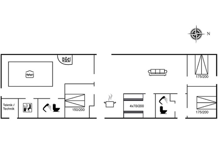 Vakantiehuis "Law" - 400m from the sea