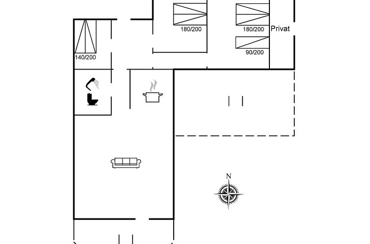 Vakantiehuis "Windelgard" - 1km from the sea