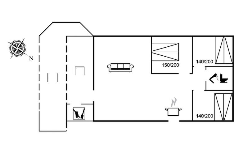 Vakantiehuis "Birgid" - 900m from the sea