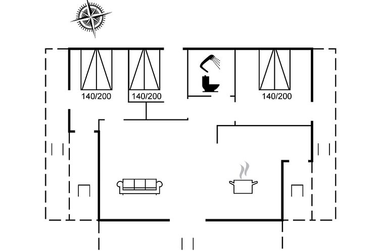 Vakantiehuis "Tuire" - 250m from the sea