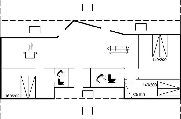 Vakantiehuis "Melina" - 900m to the fjord