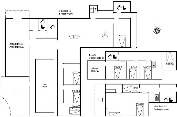 Vakantiehuis "Elaine" - 350m from the sea