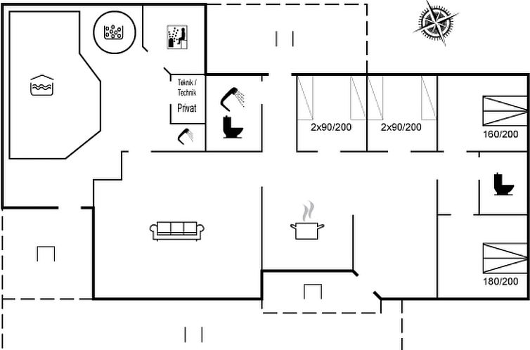 Vakantiehuis "Jorinde" - 1km from the sea