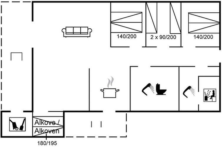 Vakantiehuis "Kustaa" - 1km from the sea