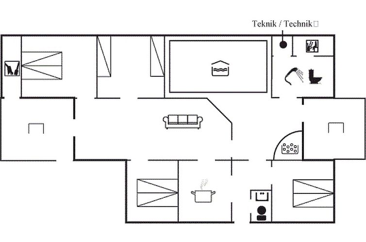 Vakantiehuis "Emly" - 1.1km from the sea
