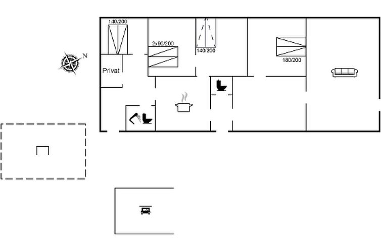 Vakantiehuis "Elvin" - 2.7km from the sea