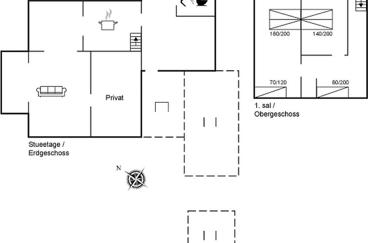 Vakantiehuis "Keyla" - 2.3km from the sea