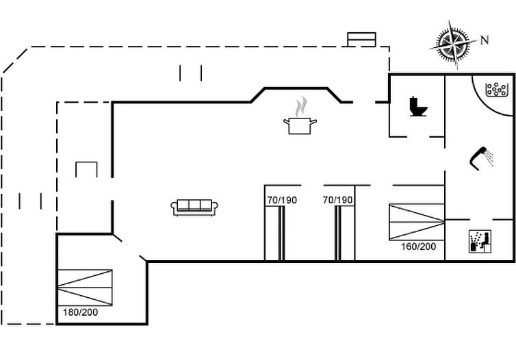Vakantiehuis "Ellinor" - 190m from the sea