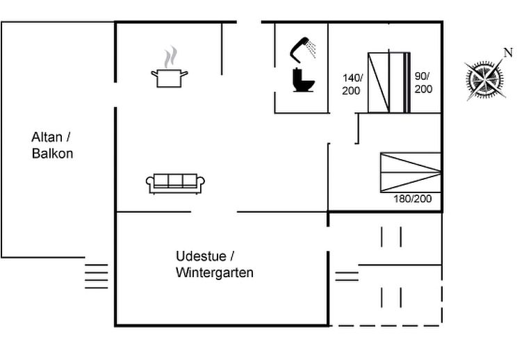 Vakantiehuis "Albricus" - 250m from the sea