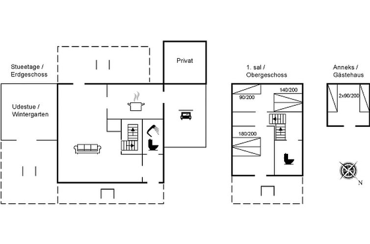 Vakantiehuis "Fentje" - 200m from the sea