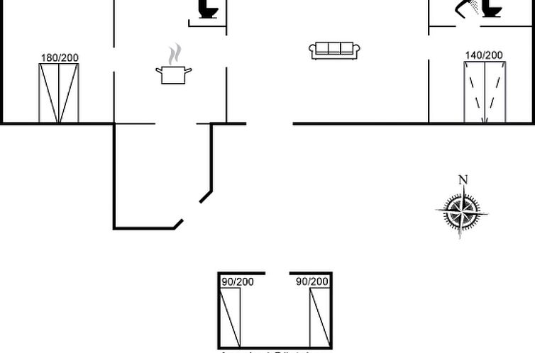 Vakantiehuis "Ylvie" - 150m from the sea