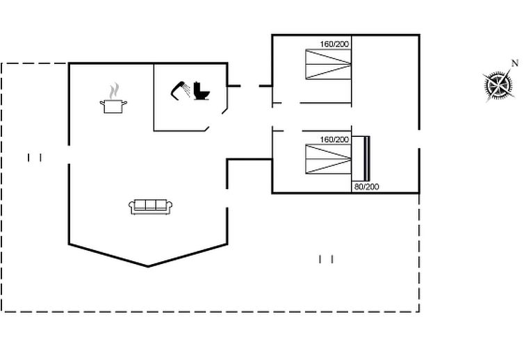 Vakantiehuis "Bjerund" - 250m from the sea