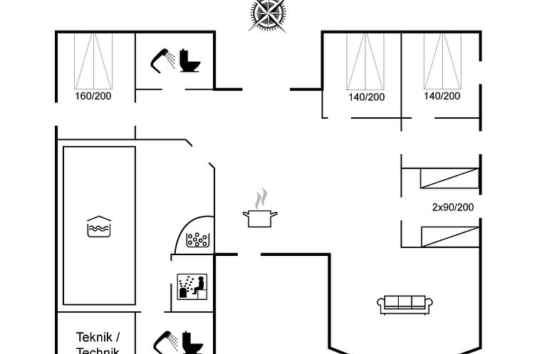 Vakantiehuis "Clea" - 200m from the sea