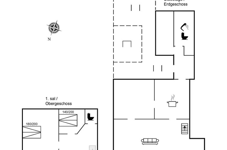 Vakantiehuis "Noreen" - 500m from the sea
