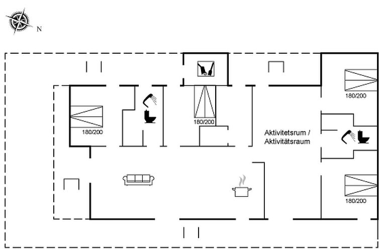 Vakantiehuis "Hildegunda" - 600m from the sea