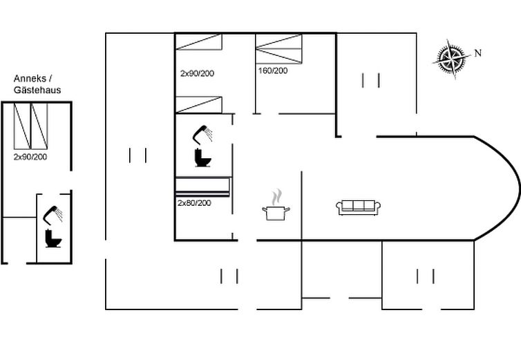 Vakantiehuis "Hwitserk" - 5m from the sea