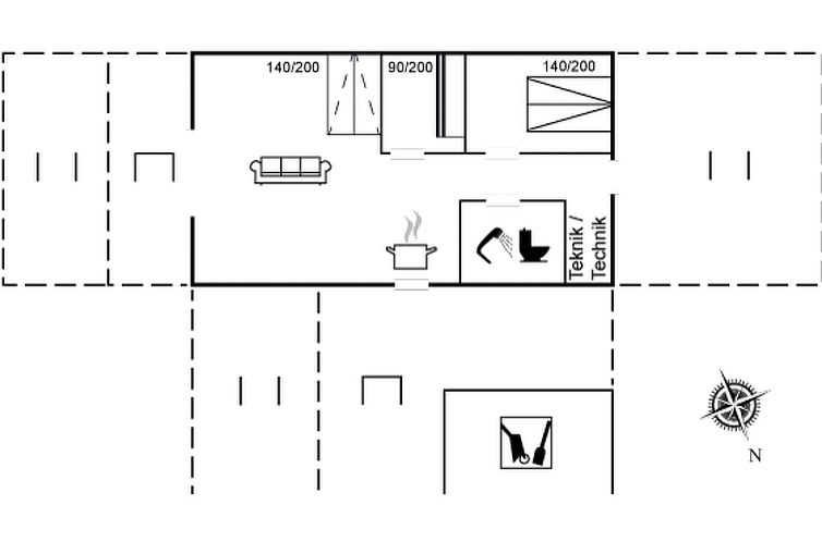 Vakantiehuis "Thomas" - 120m from the sea