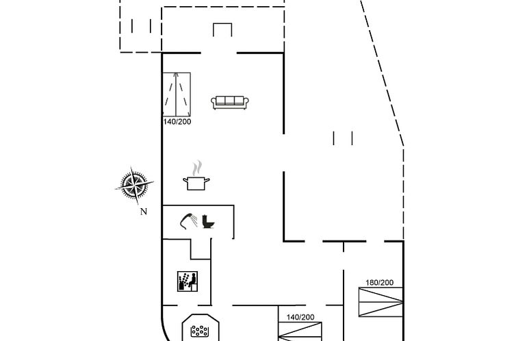 Vakantiehuis "Falki" - 320m from the sea