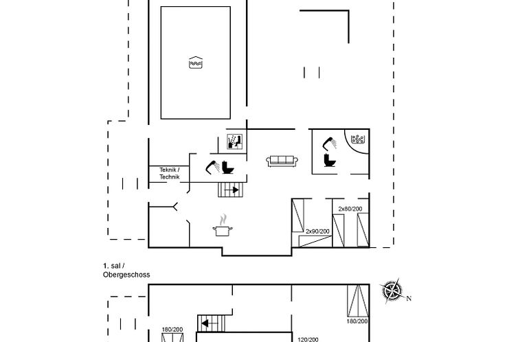 Vakantiehuis "Ung" - 460m from the sea