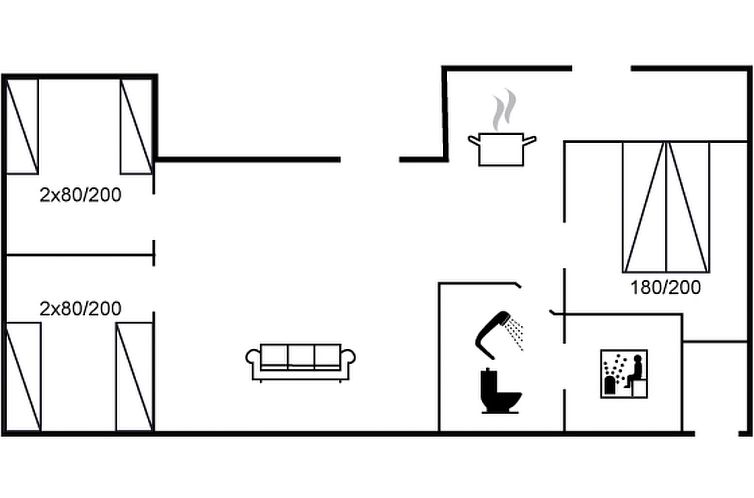 Vakantiehuis "Ingebore" - 350m from the sea
