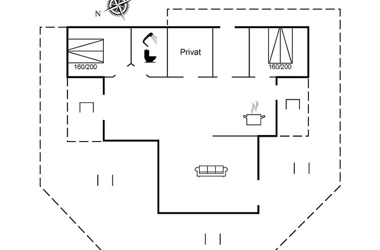 Vakantiehuis "Emmalina" - 1.3km from the sea