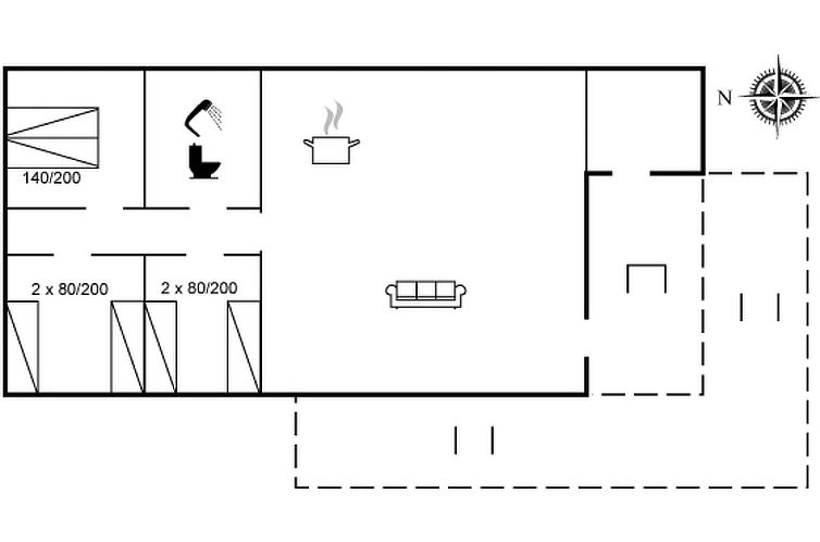Vakantiehuis "Dvonta" - 170m from the sea