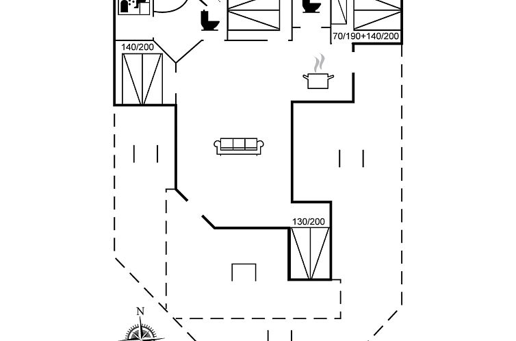 Vakantiehuis "Hennrik" - 240m from the sea