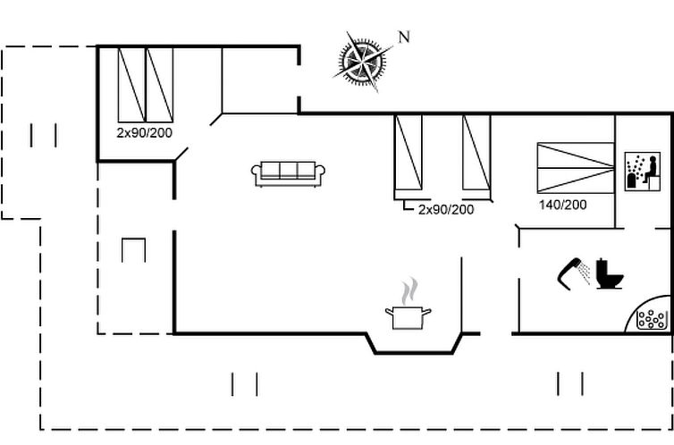 Vakantiehuis "Caia" - 375m from the sea