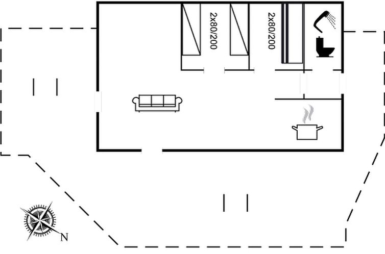 Vakantiehuis "Rajna" - 30m from the sea
