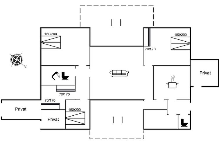 Vakantiehuis "Antonina" - 10m from the sea