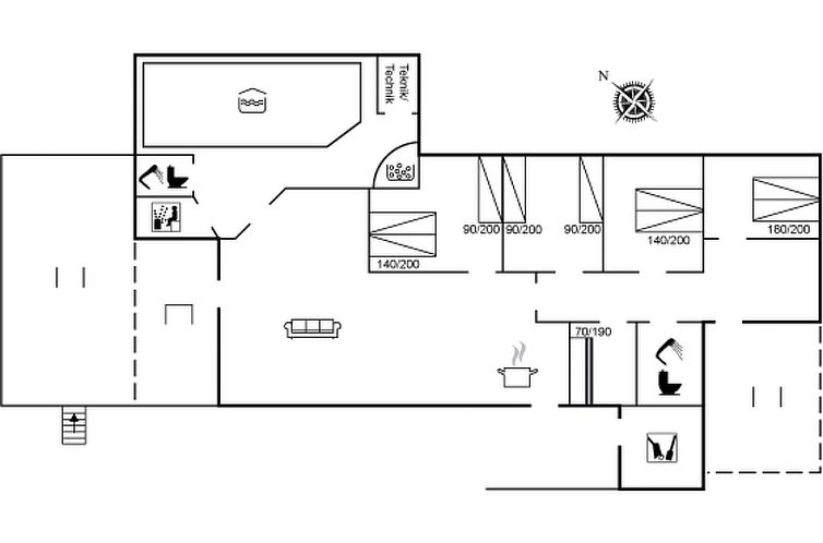 Vakantiehuis "Maylin" - 350m from the sea
