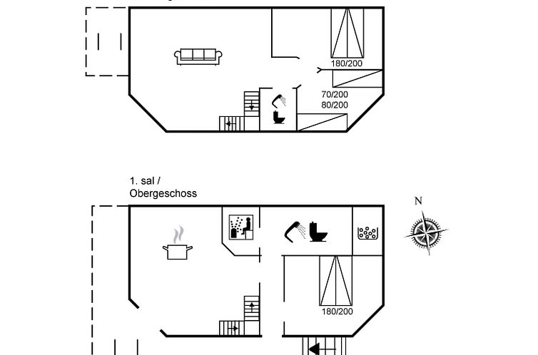 Appartement "Alitta" - 240m from the sea