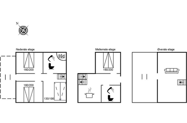 Vakantiehuis "Asmund" - 150m from the sea