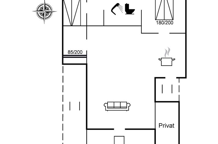 Vakantiehuis "Denahi" - 400m to the fjord