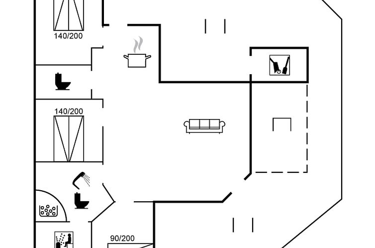 Vakantiehuis "Guldborg" - 400m to the fjord