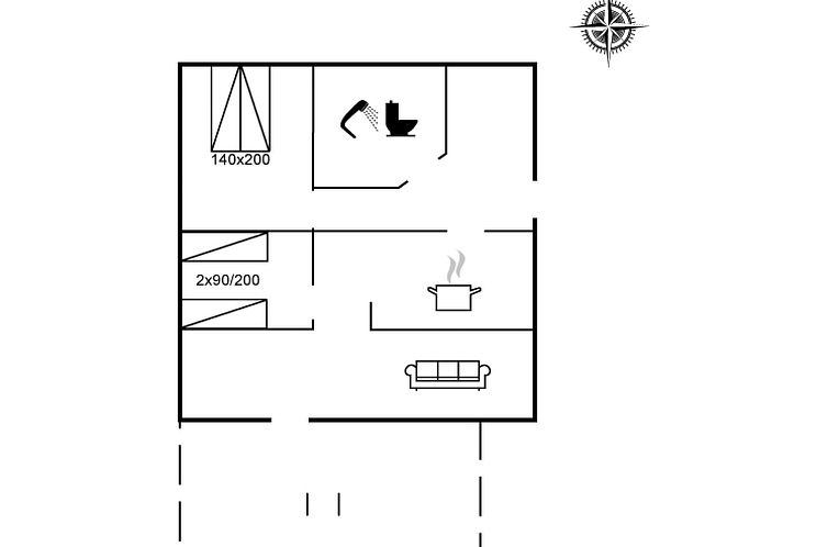 Vakantiehuis "Palnir" -  from the sea