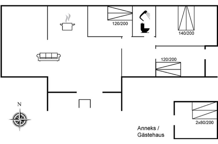 Vakantiehuis "Fietje" - 200m from the sea