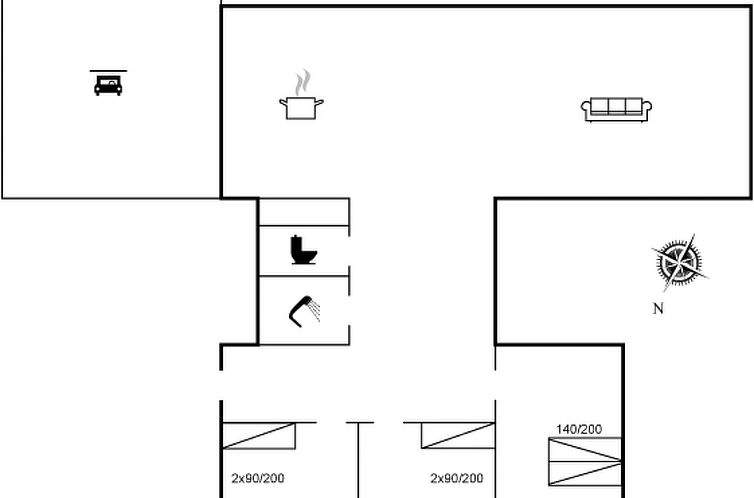 Vakantiehuis "Brodde" - 550m from the sea