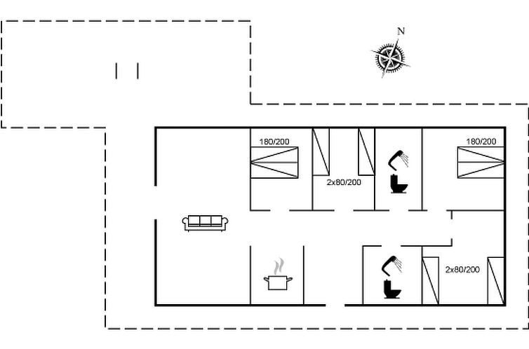Vakantiehuis "Anett" - 375m from the sea