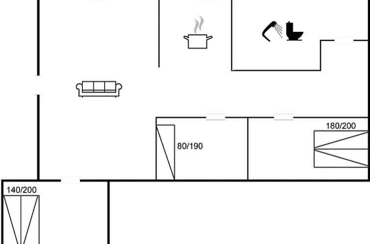 Vakantiehuis "Arild" - 10m from the sea