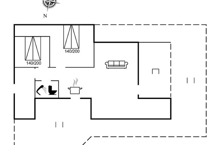 Vakantiehuis "Eweline" - 75m from the sea