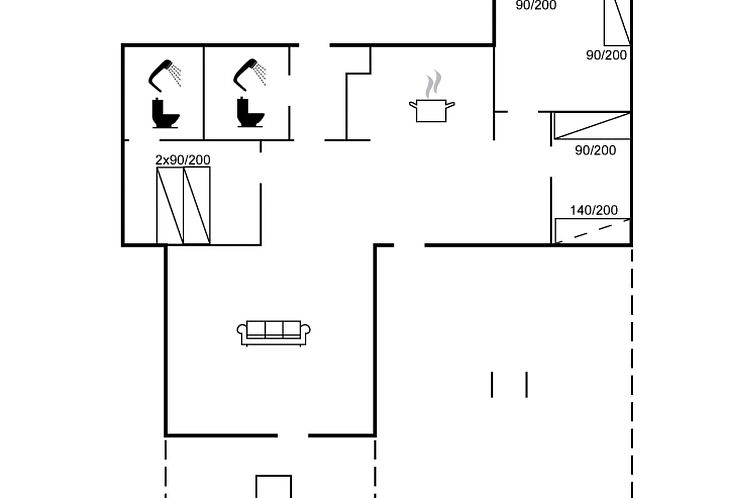 Vakantiehuis "Kaija" - 100m from the sea