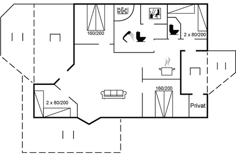 Unterkunft 0170515 - Ferienhaus Seeland - Vakantiehuis "Arent" - 1.1km from the sea