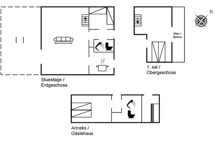 Vakantiehuis "Anssi" - 300m from the sea