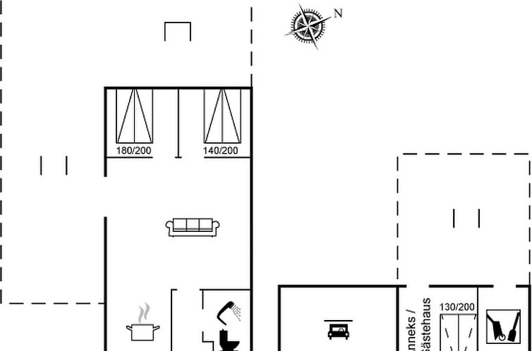 Vakantiehuis "Veljan" - 1.2km from the sea