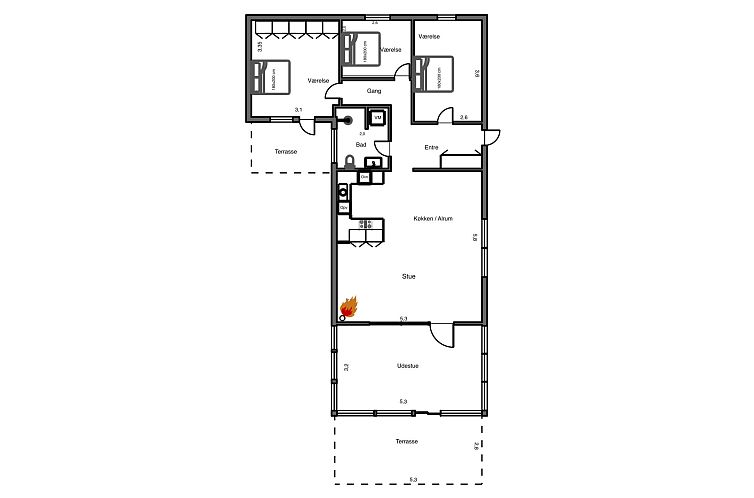 Vakantiehuis "Stina" - 600m from the sea