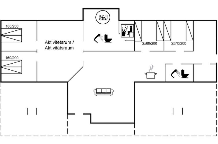 Vakantiehuis "Srebrenka" - 900m from the sea
