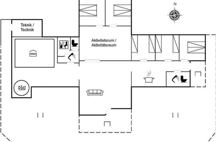Vakantiehuis "Harek" - 800m from the sea