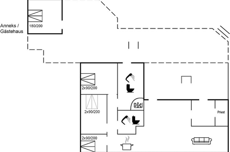 Vakantiehuis "Runhild" - 450m from the sea